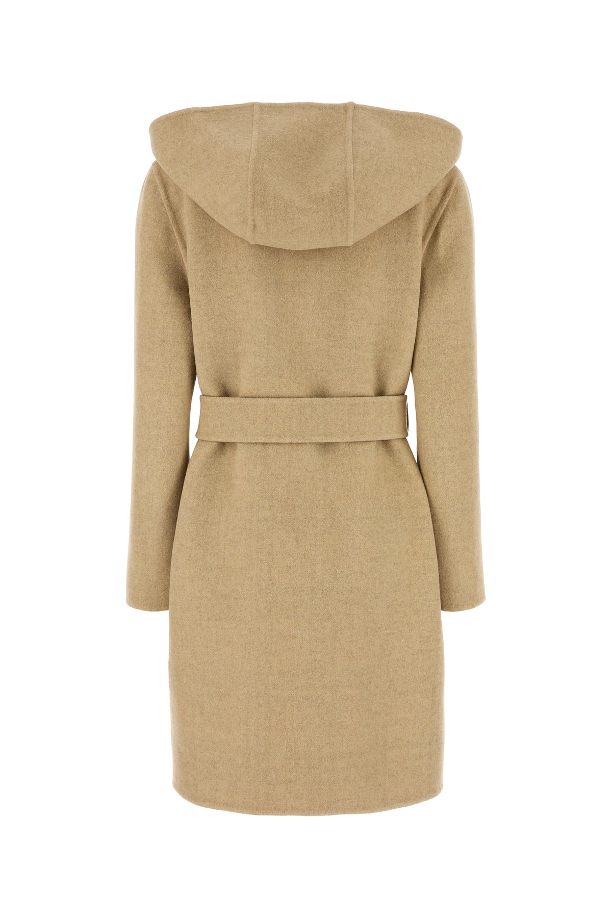 Burberry Cappotto reversibile in lana beige, view 2