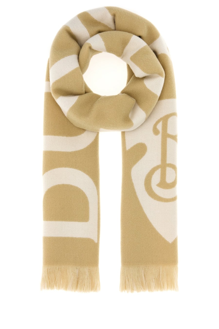 Burberry Sciarpa in lana beige