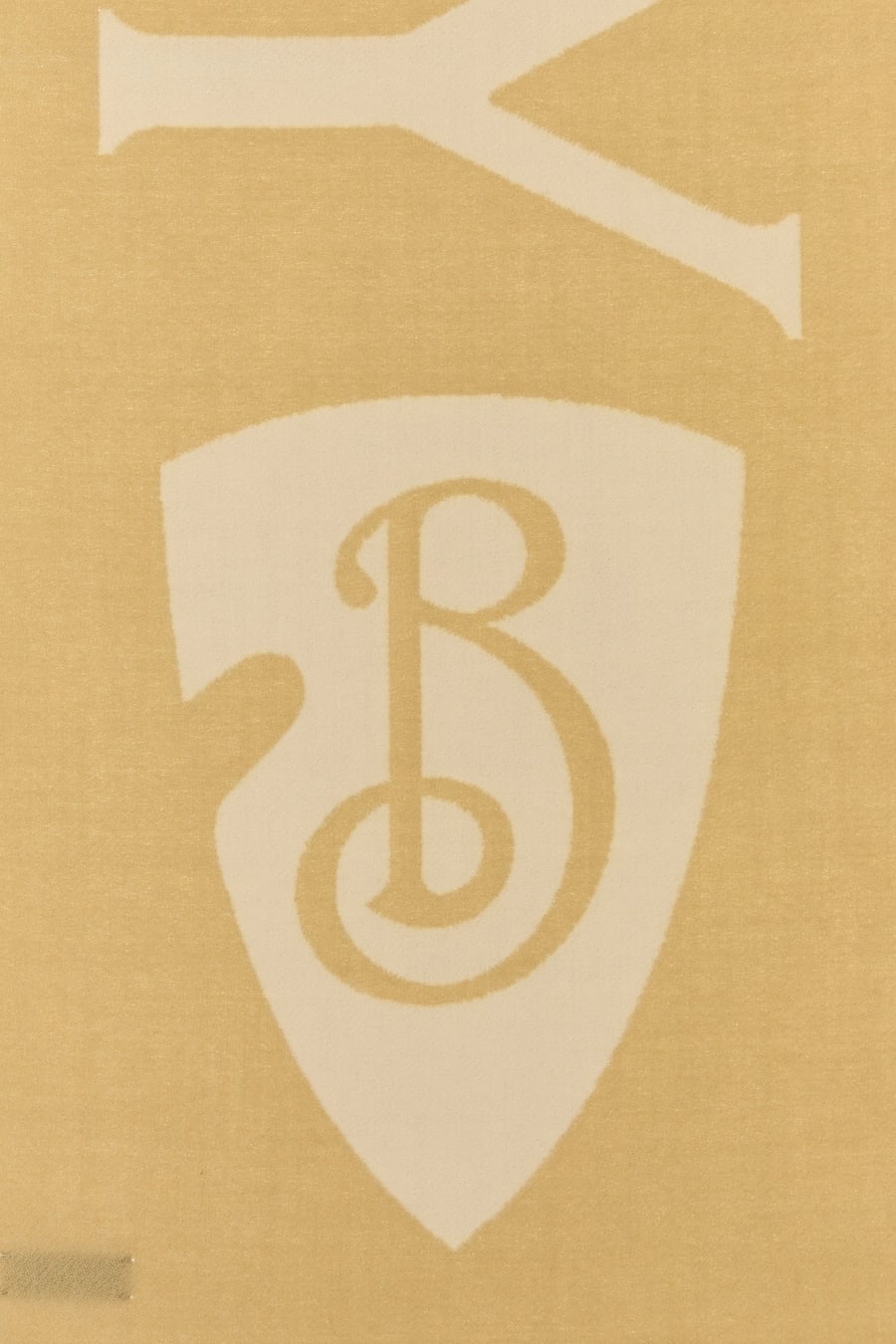 Burberry Sciarpa in lana beige, view 3