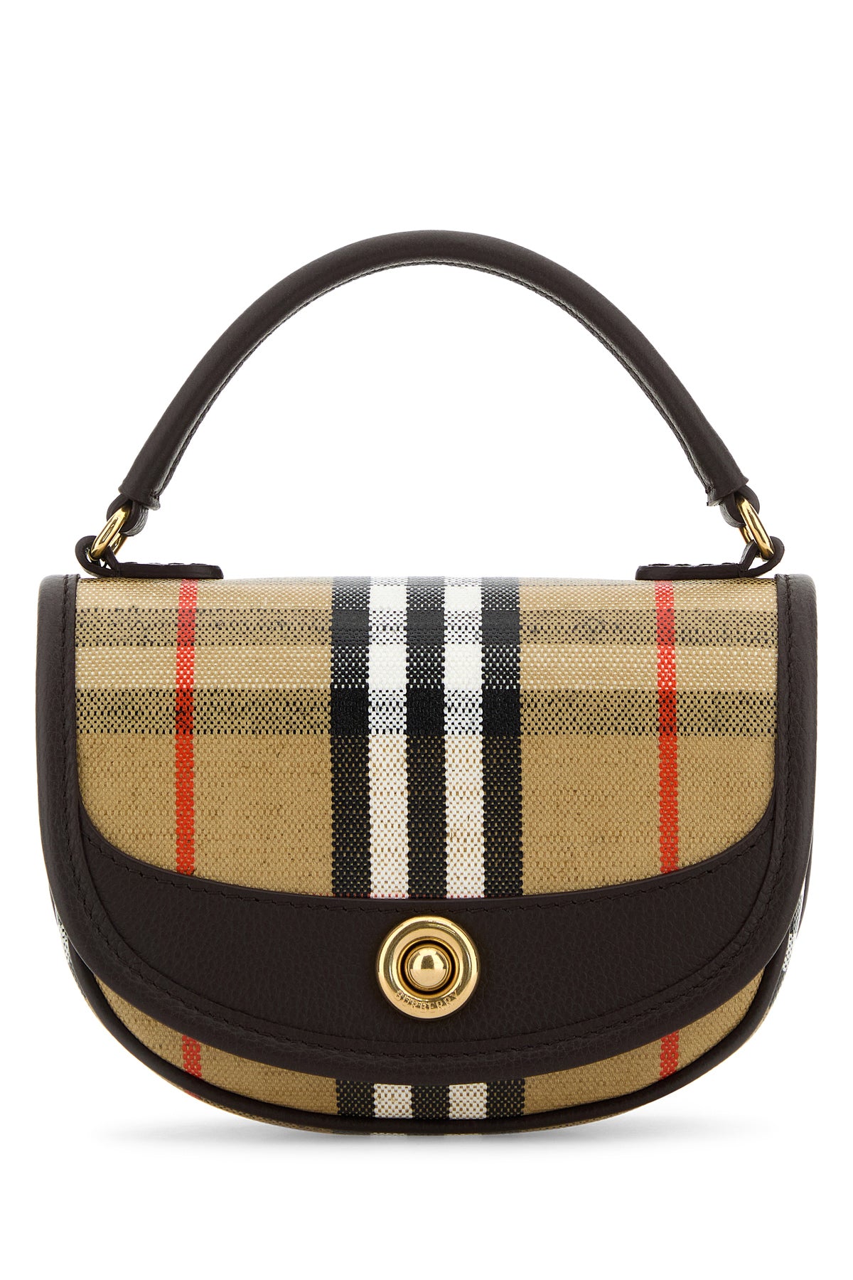 Burberry Borsa a mano in tela stampata