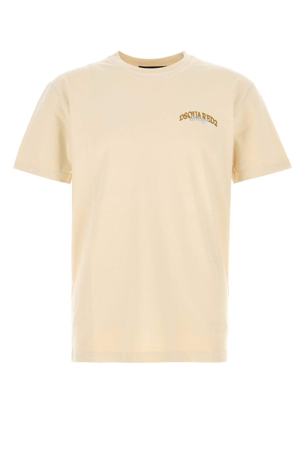 Dsquared2 T-shirt in cotone beige