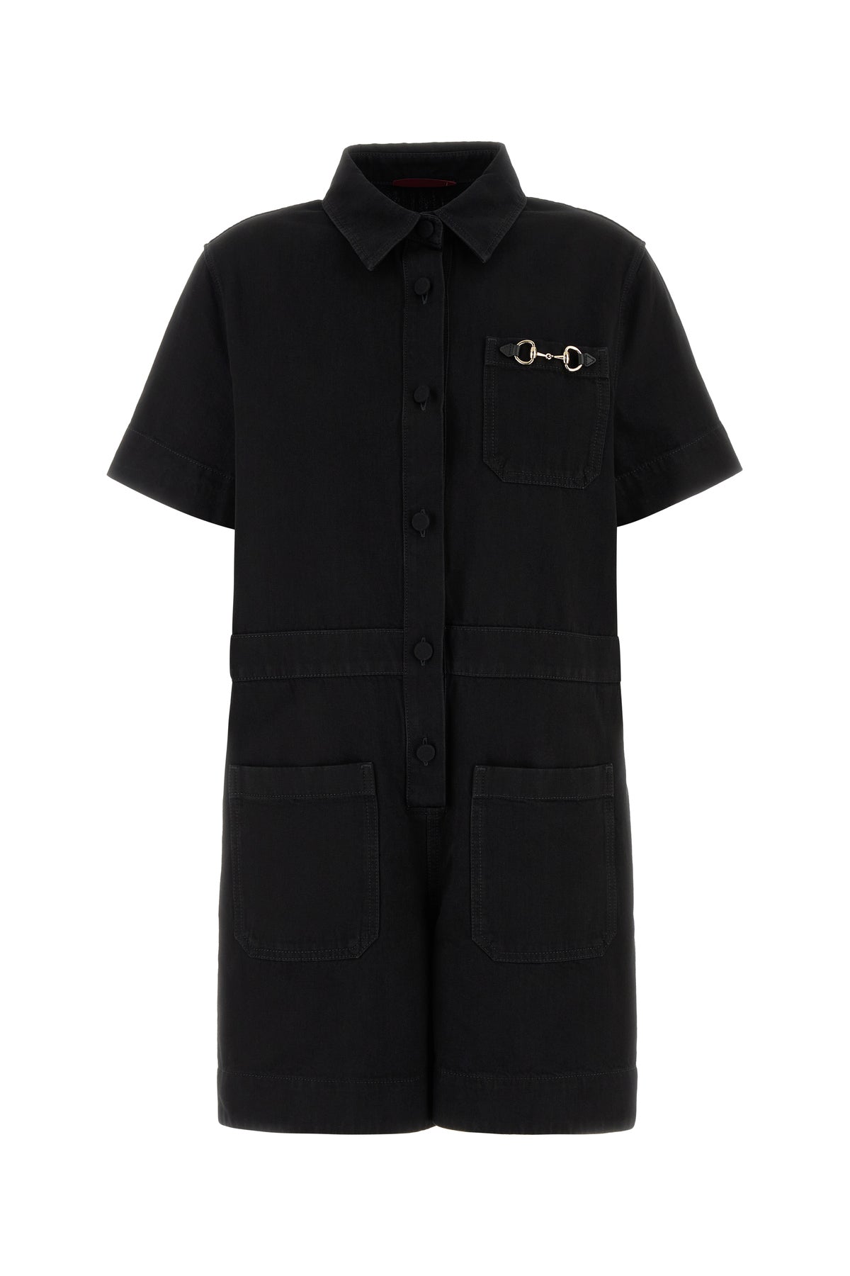 Gucci Tuta in denim nero