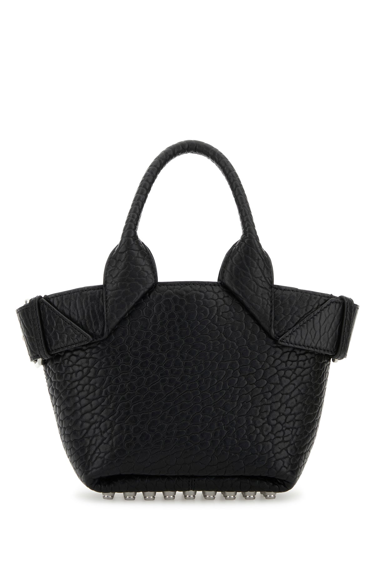 ALEXANDER WANG Borsa a mano Rhett in pelle nera