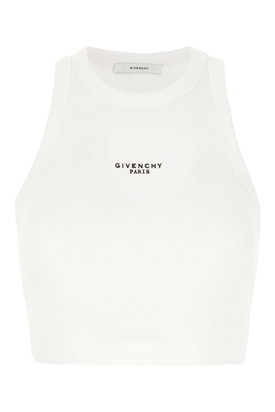 Givenchy Top in cotone stretch bianco
