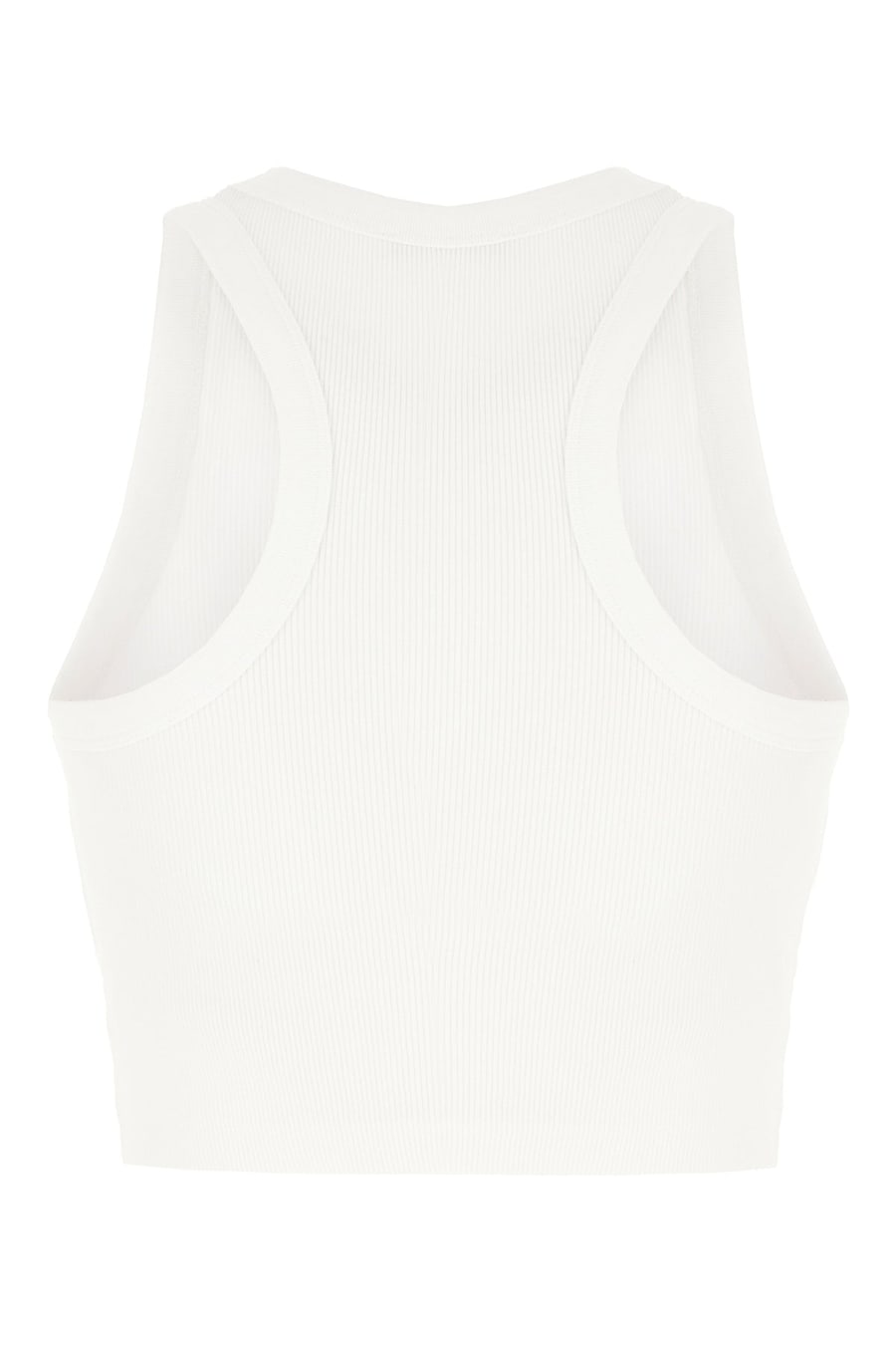 Givenchy Top in cotone stretch bianco, view 2