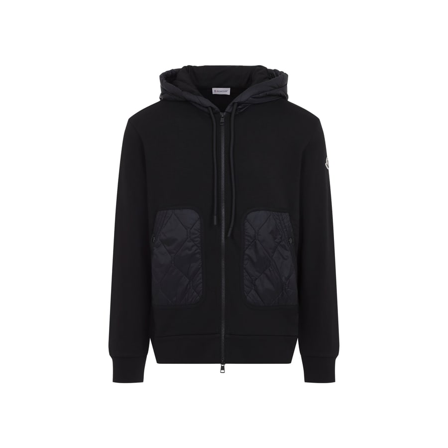 Moncler Moncler Zip Up Sweatshirt, view 2