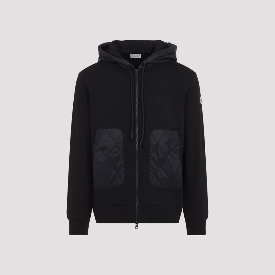 Moncler Moncler Zip Up Sweatshirt, view 3