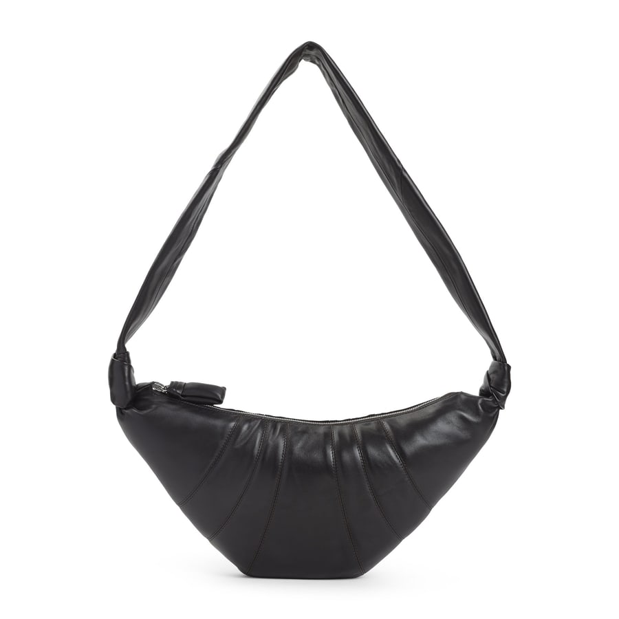 Lemaire Lemaire Leather Medium Croissant Bag, view 2