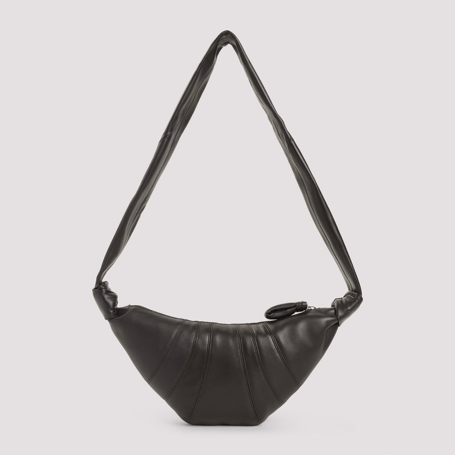 Lemaire Lemaire Leather Croissant Zip Bag, view 4