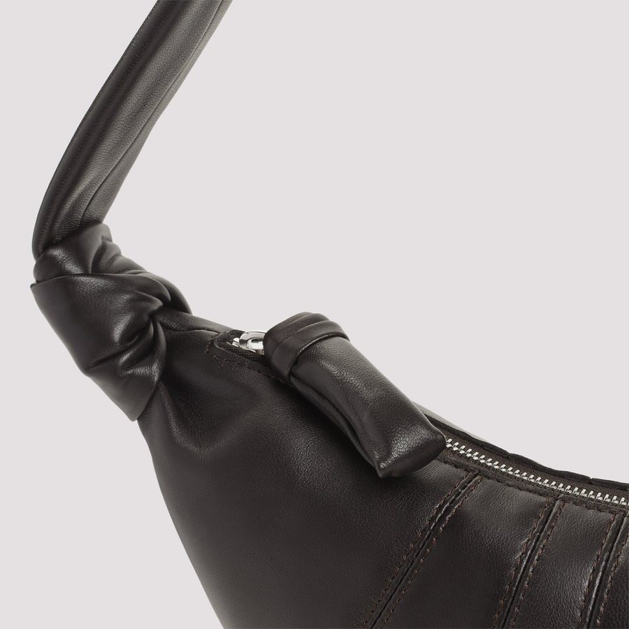 Lemaire Lemaire Leather Croissant Zip Bag, view 5