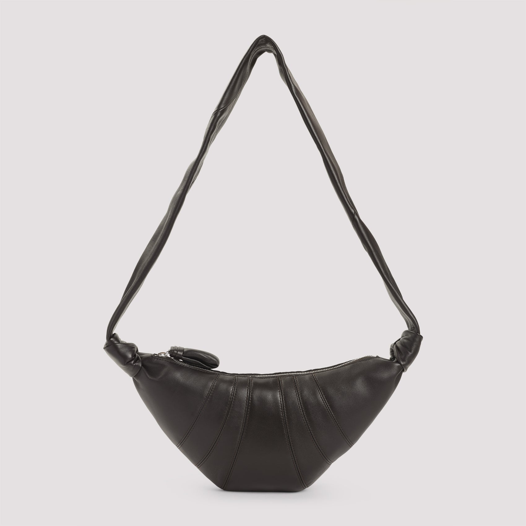 Lemaire Lemaire Leather Croissant Zip Bag