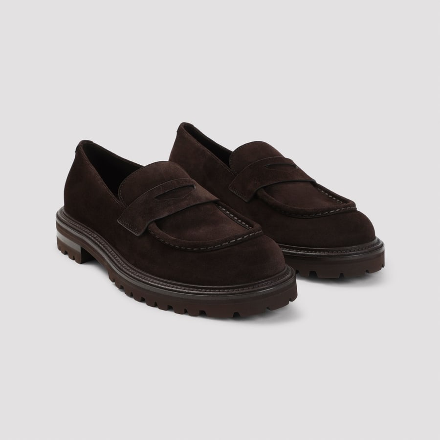 Giorgio Armani Giorgio Armani Suede Loafer, view 5