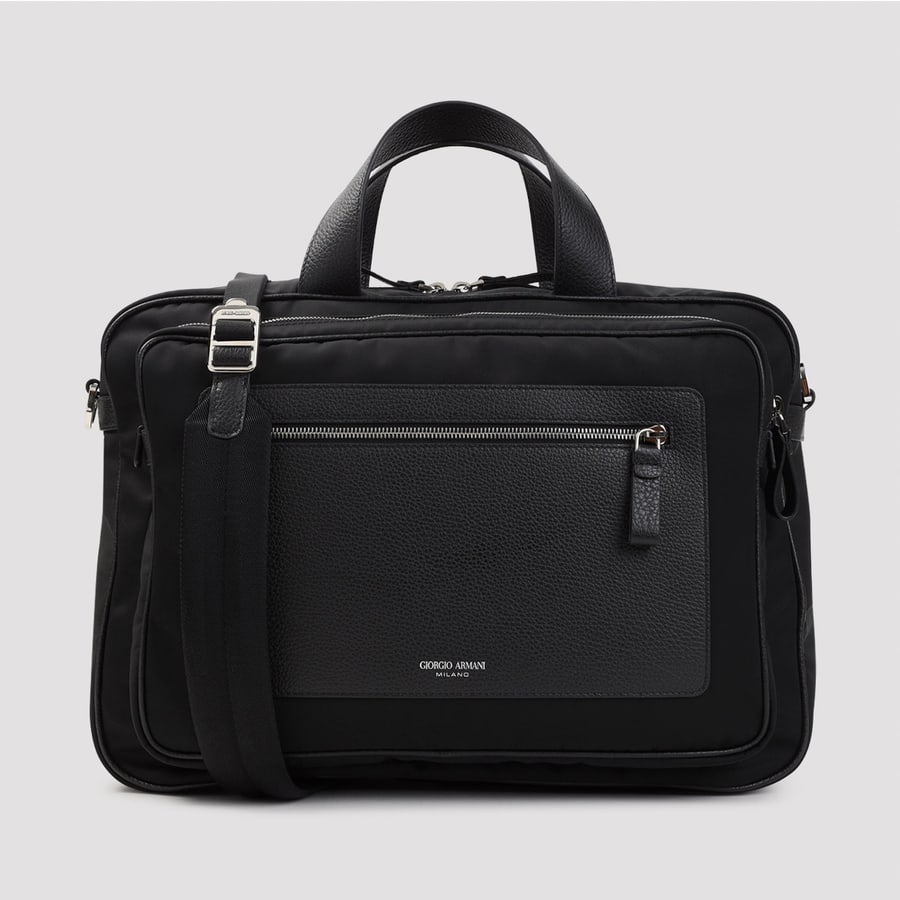 Giorgio Armani Giorgio Armani Briefcase Bag, view 3