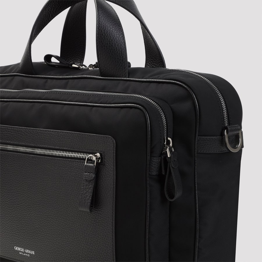 Giorgio Armani Giorgio Armani Briefcase Bag, view 5