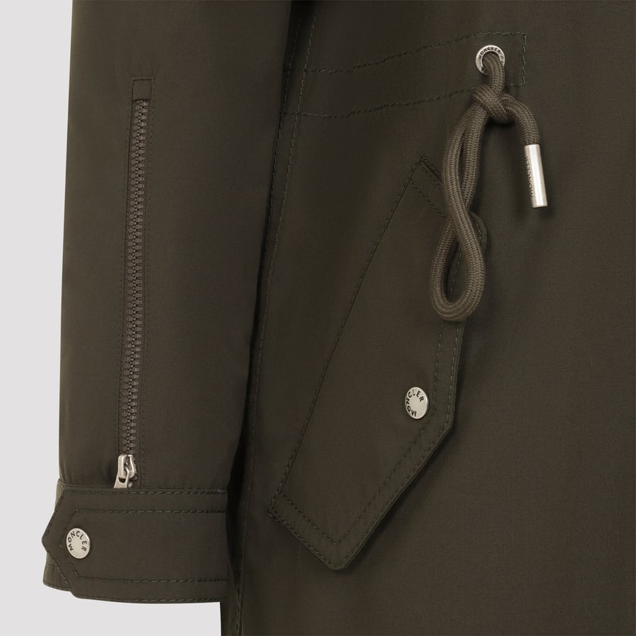 Moncler Moncler Halicte Long Parka, view 5