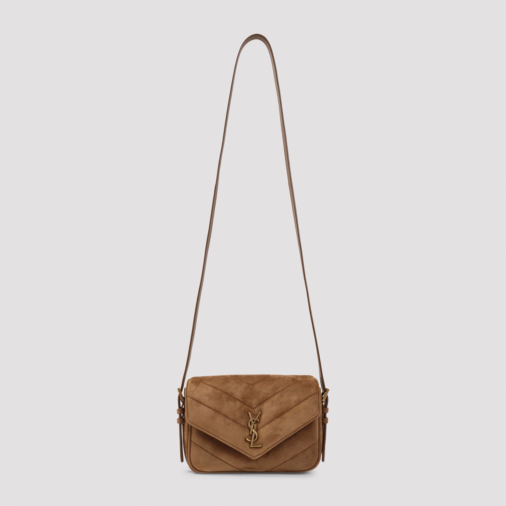 Saint Laurent Saint Laurent Suede Lou Lou Shoulder Bag