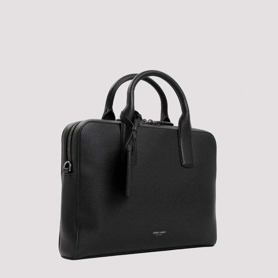 Giorgio Armani Giorgio Armani Briefcase Bag, view 5