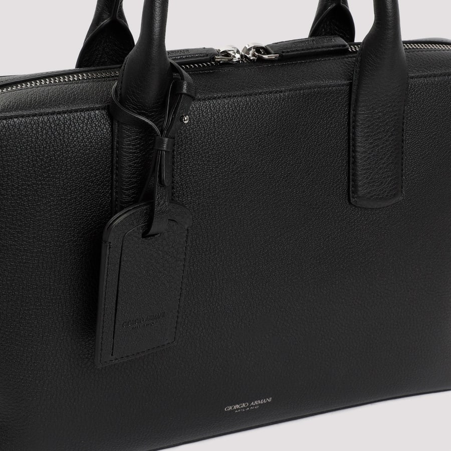 Giorgio Armani Giorgio Armani Briefcase Bag, view 6