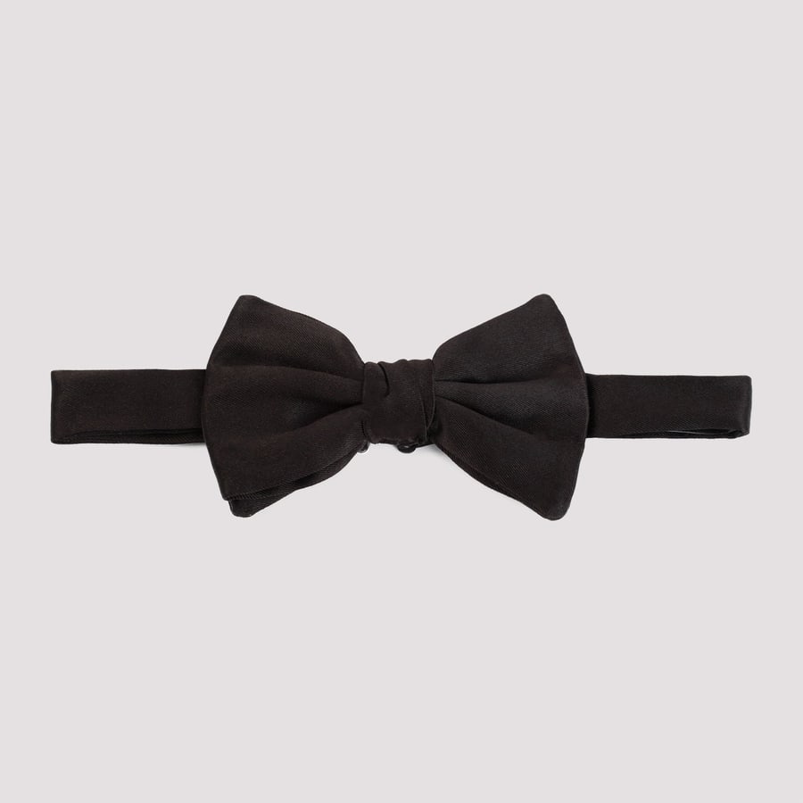 Giorgio Armani Giorgio Armani Woven Silk Bowtie, view 3