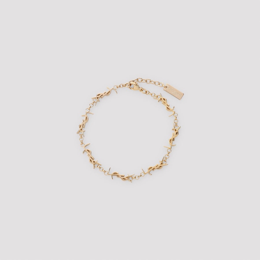 Saint Laurent Saint Laurent Mini Cassandre Bracelet, view 3