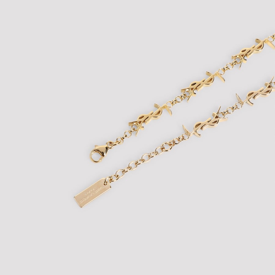 Saint Laurent Saint Laurent Mini Cassandre Bracelet, view 4