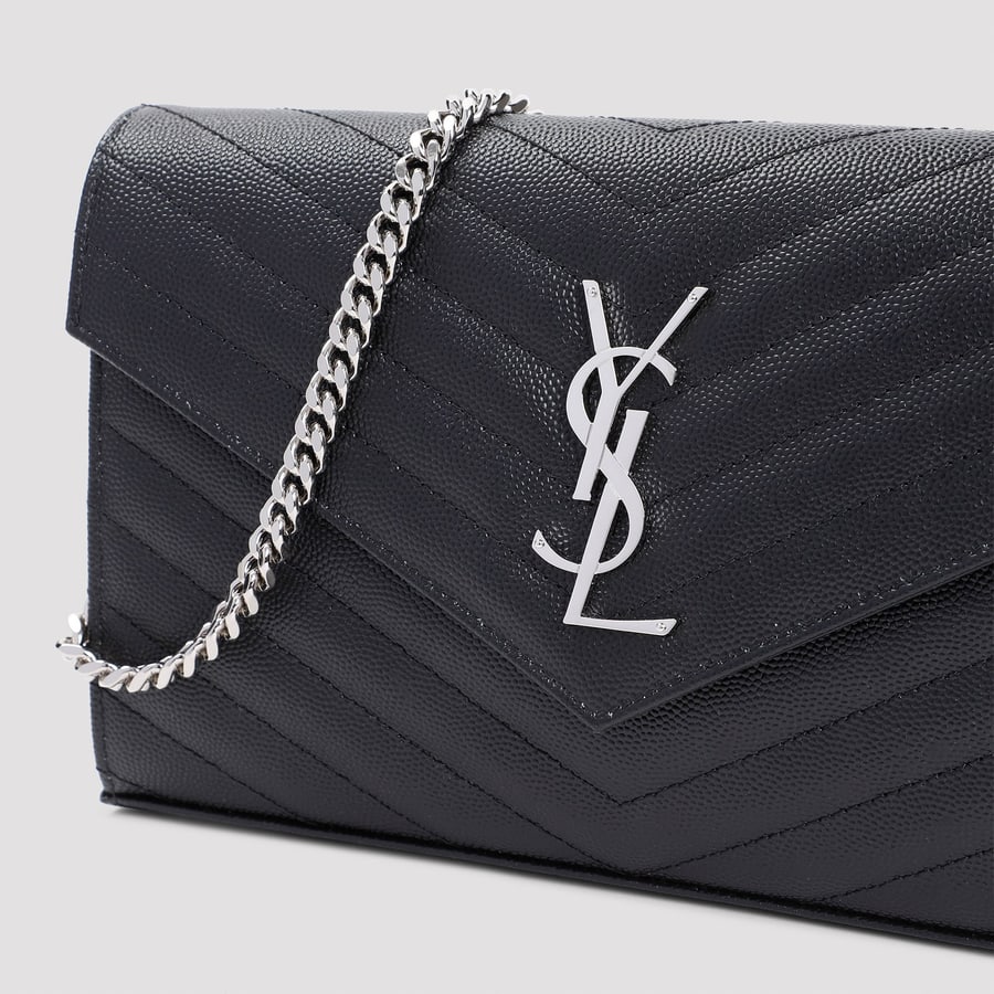 Saint Laurent Saint Laurent YSL Chain Wallet, view 5