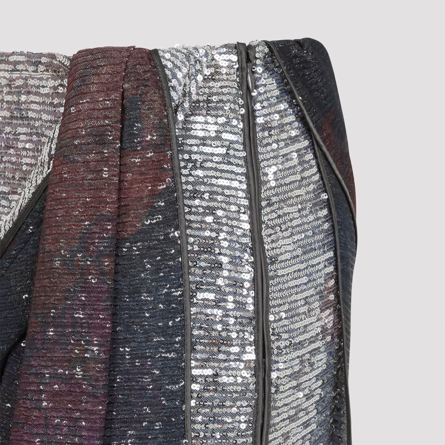 Maison Margiela Maison Margiela Sequins Draped Maxi Skirt, view 5