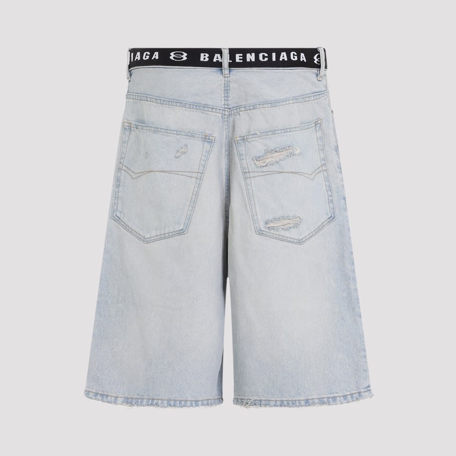 Balenciaga Balenciaga Belted Shorts, view 4