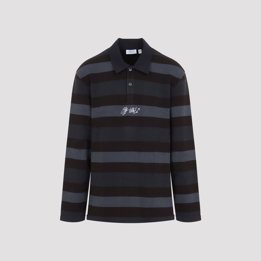 Off-White Off-White Stroke Relax L/S Polo, view 3