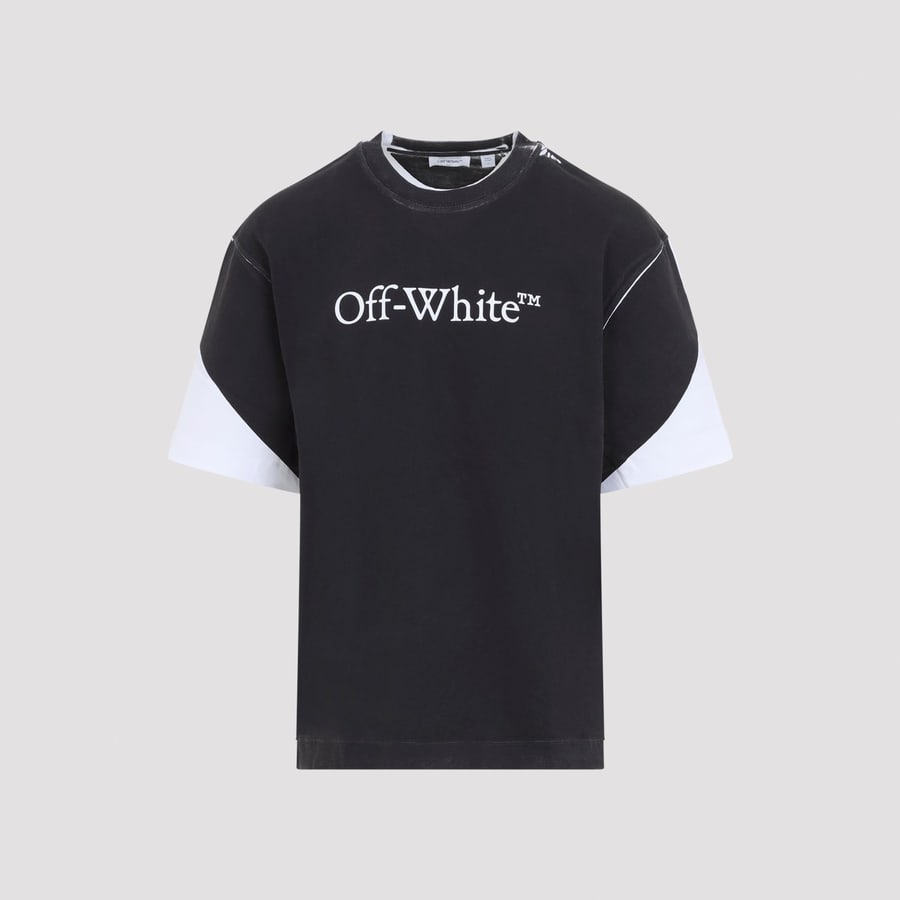 Off-White Off-White Negative Big Bookish Skate T-shirt, view 3