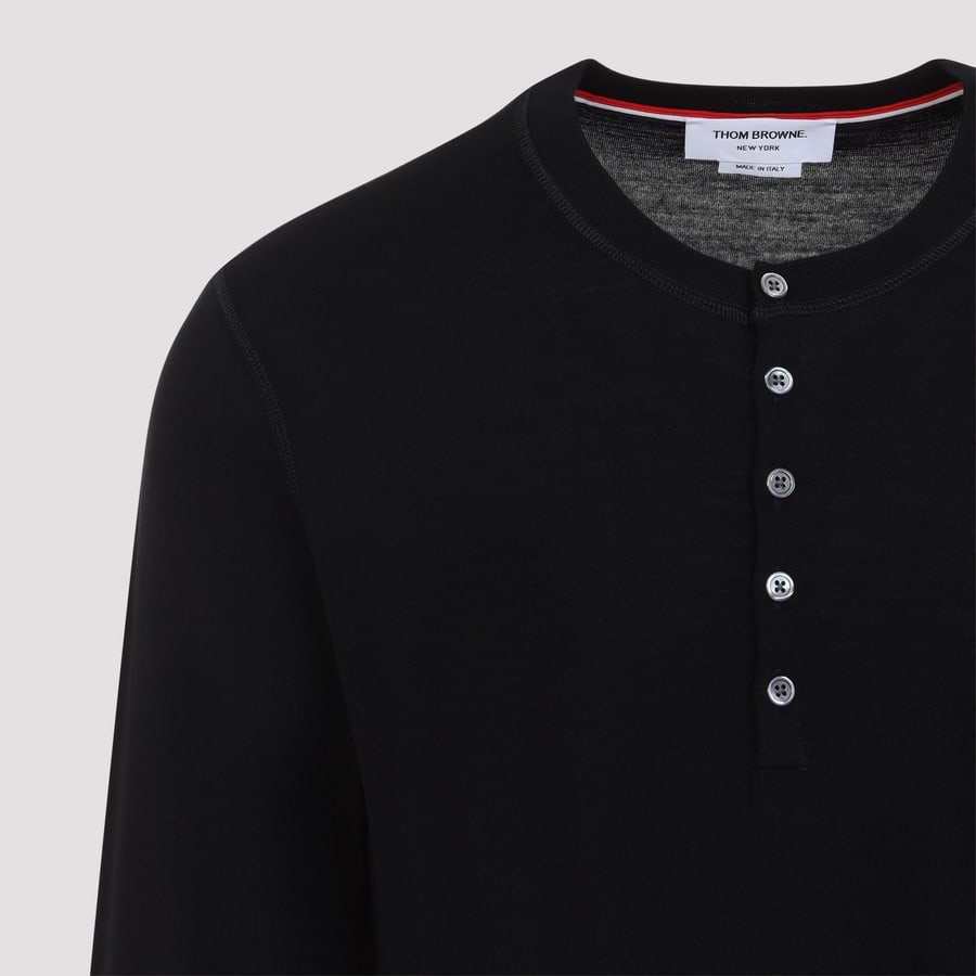 Thom Browne Thom Browne L/S Henley, view 5