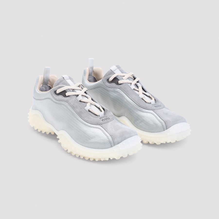 Miu Miu Miu Miu Lace Up Sneakers, view 5
