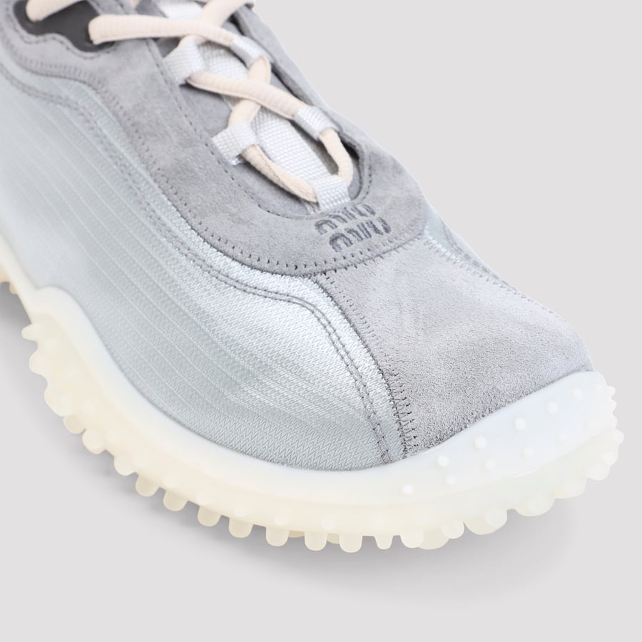 Miu Miu Miu Miu Lace Up Sneakers, view 6
