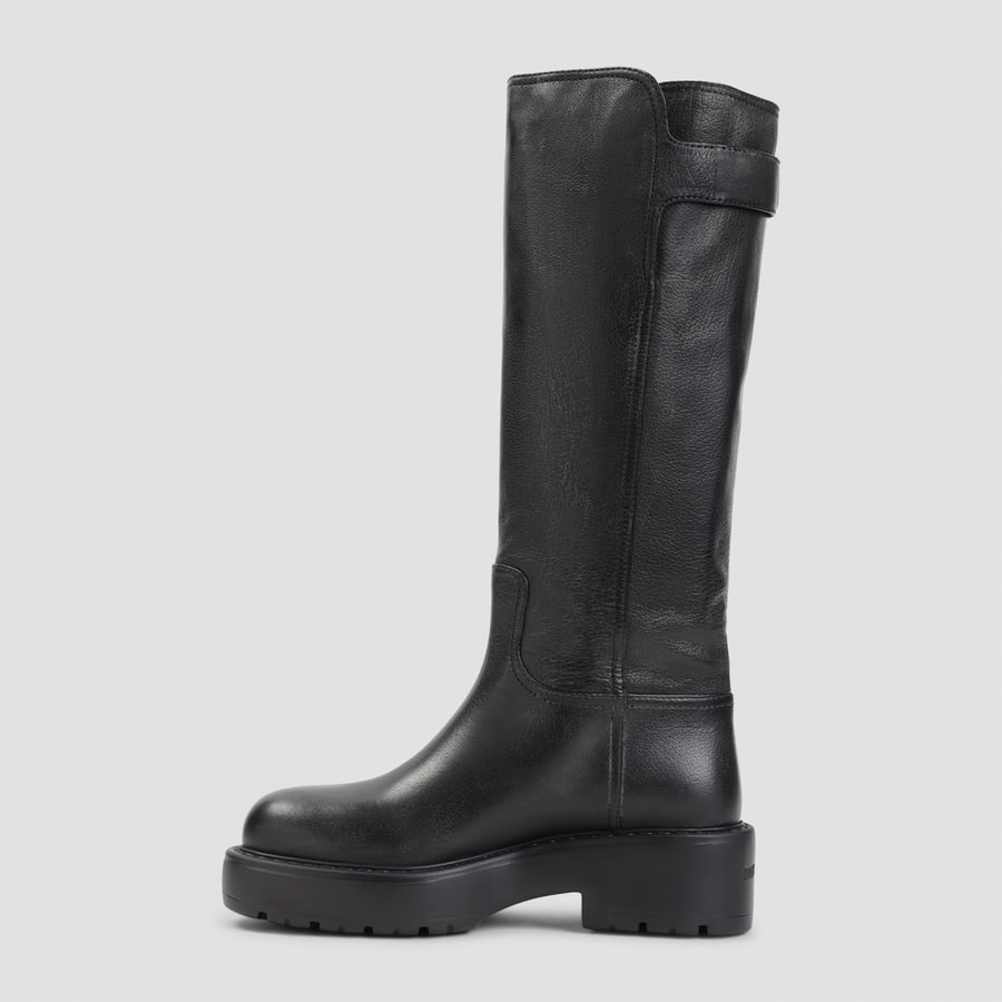 Miu Miu Miu Miu Leather Boots, view 4