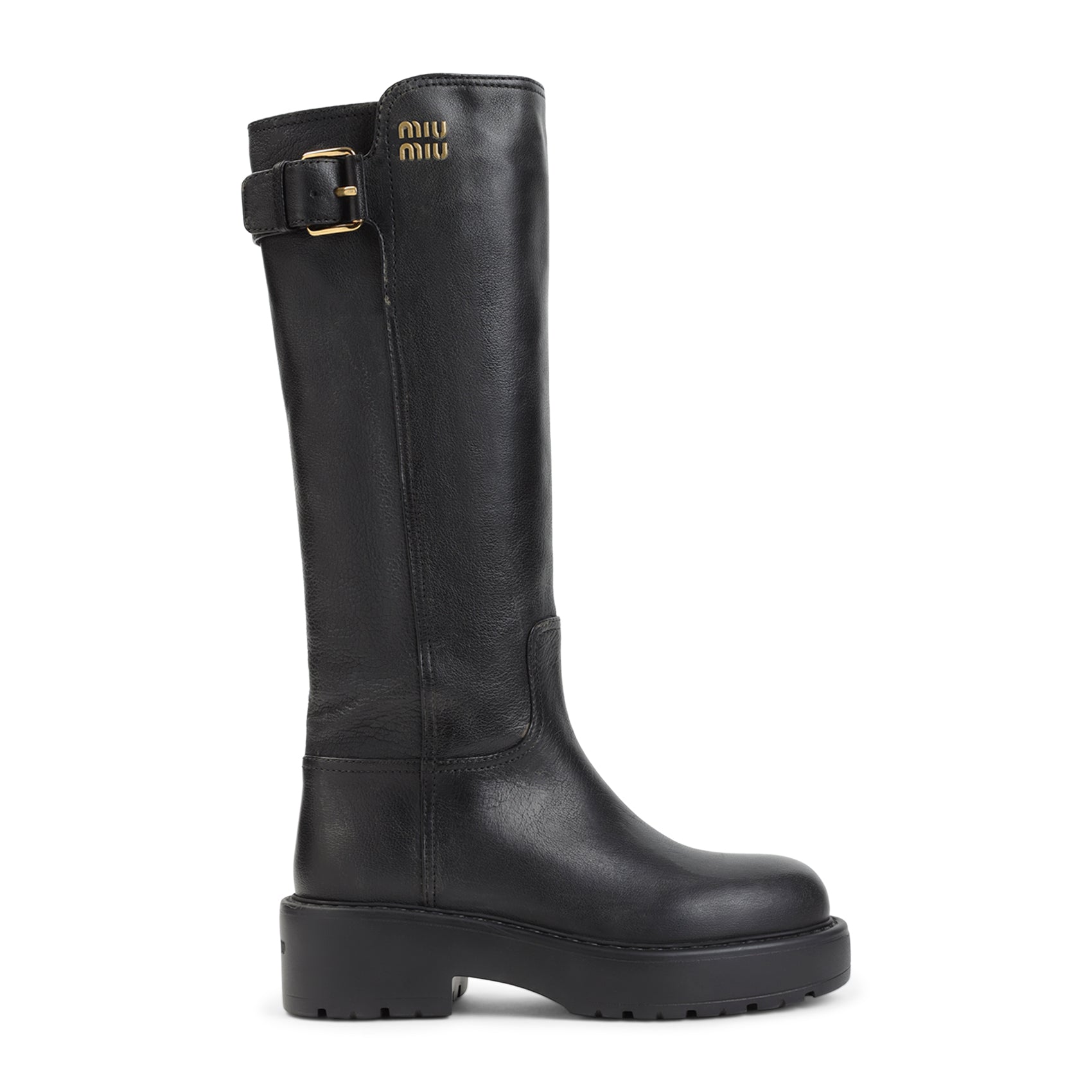 Miu Miu Miu Miu Leather Boots, view 2