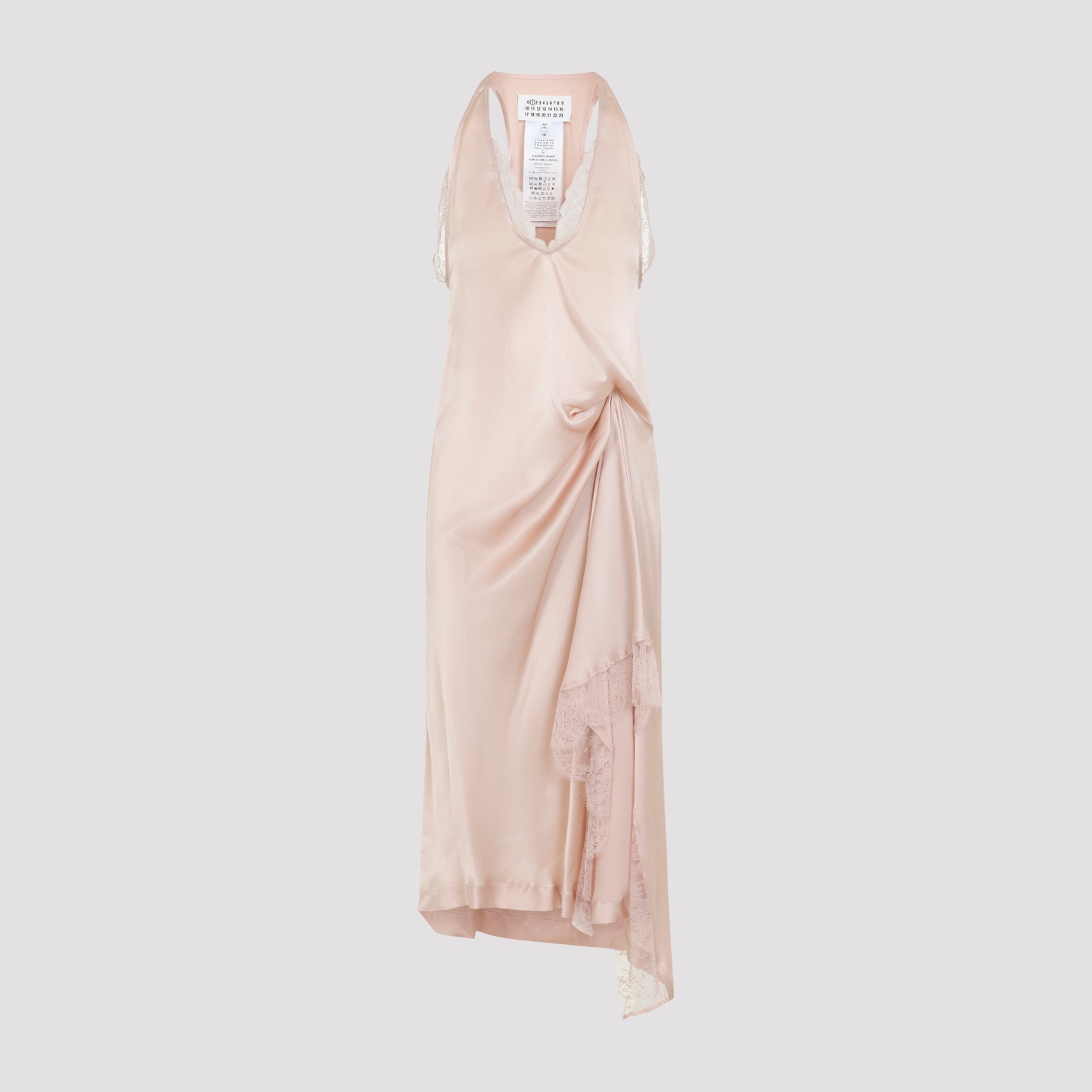 Maison Margiela Maison Margela Lace Slip Midi Dress