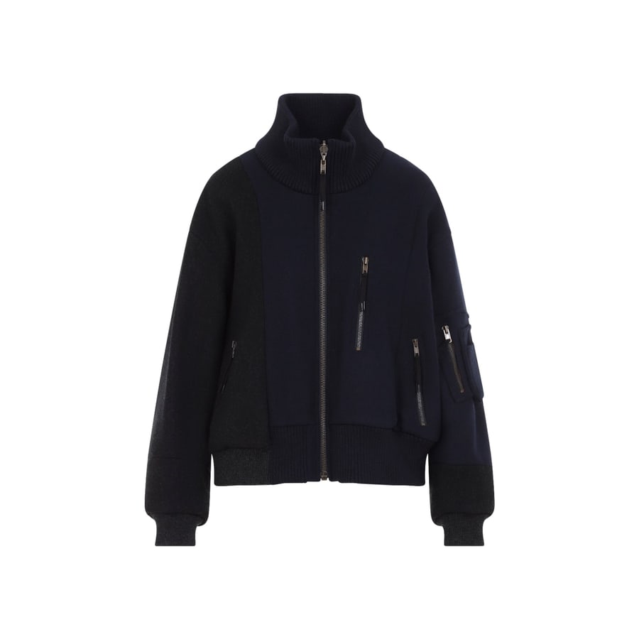 Maison Margiela Maison Margela Reversible Spliced Bomber, view 2
