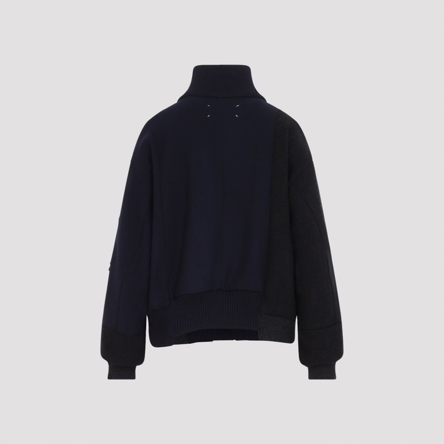 Maison Margiela Maison Margela Reversible Spliced Bomber, view 4