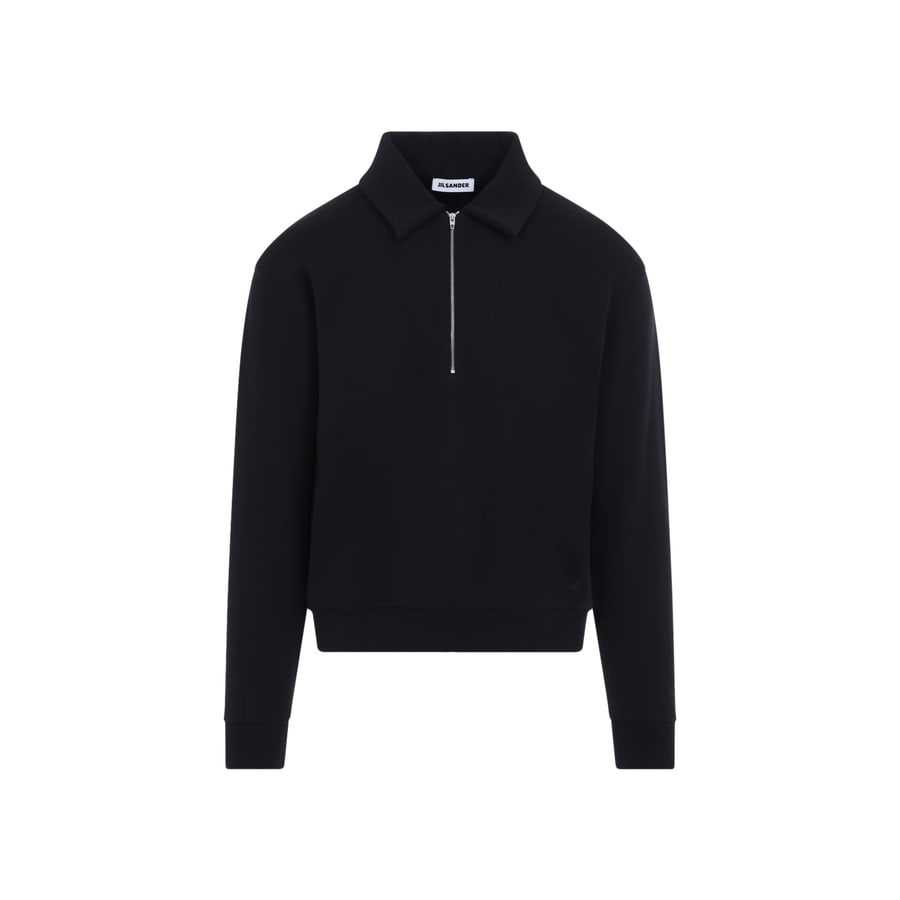 Jil Sander Jil Sander Half Zip Sweatshirt, view 2