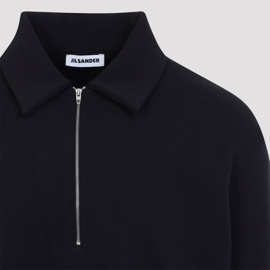 Jil Sander Jil Sander Half Zip Sweatshirt, view 5