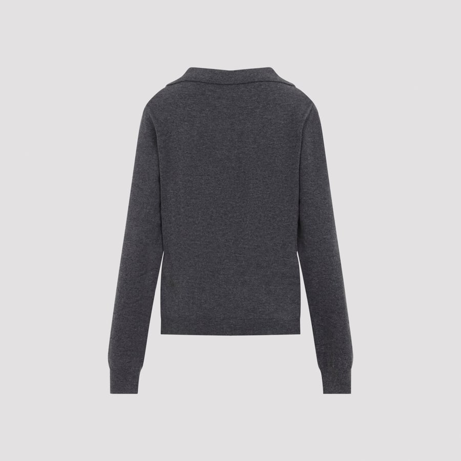 Maison Margiela Maison Margiela Twist Lambswool Polo, view 4
