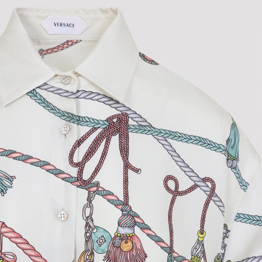 Versace Versace Silk Shirt, view 5