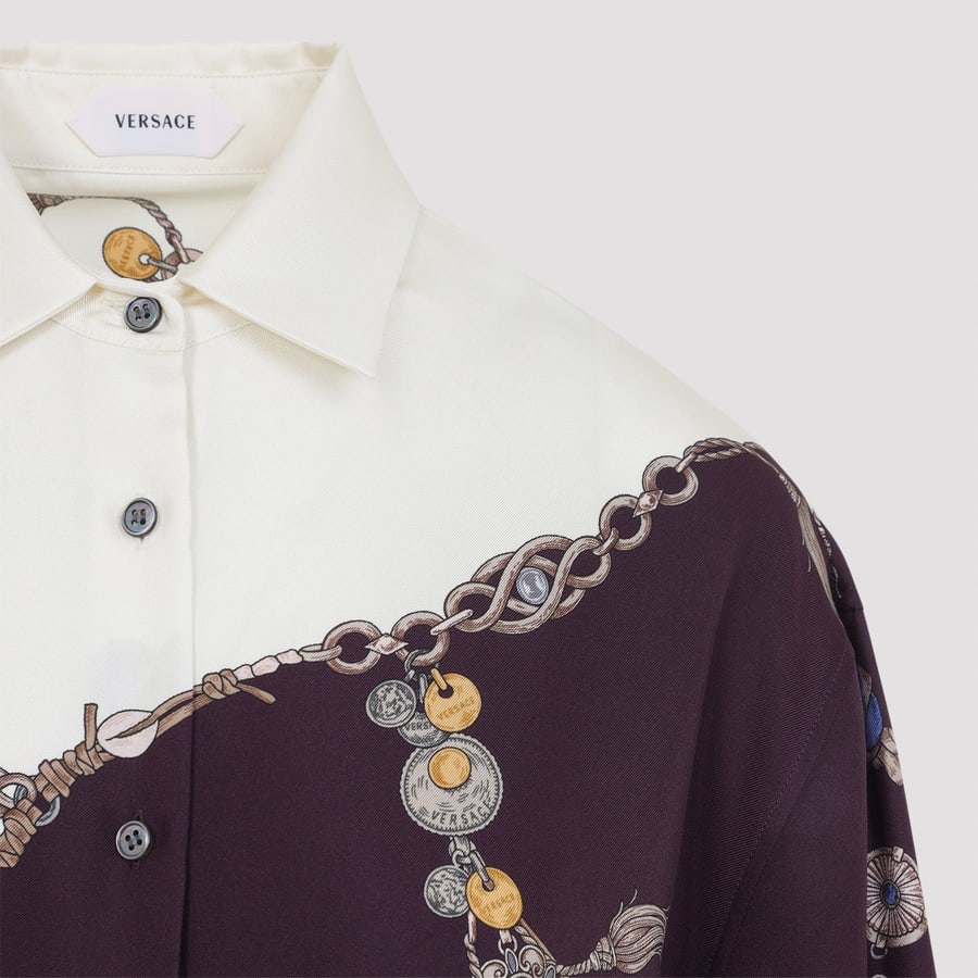 Versace Versace Silk Shirt, view 5