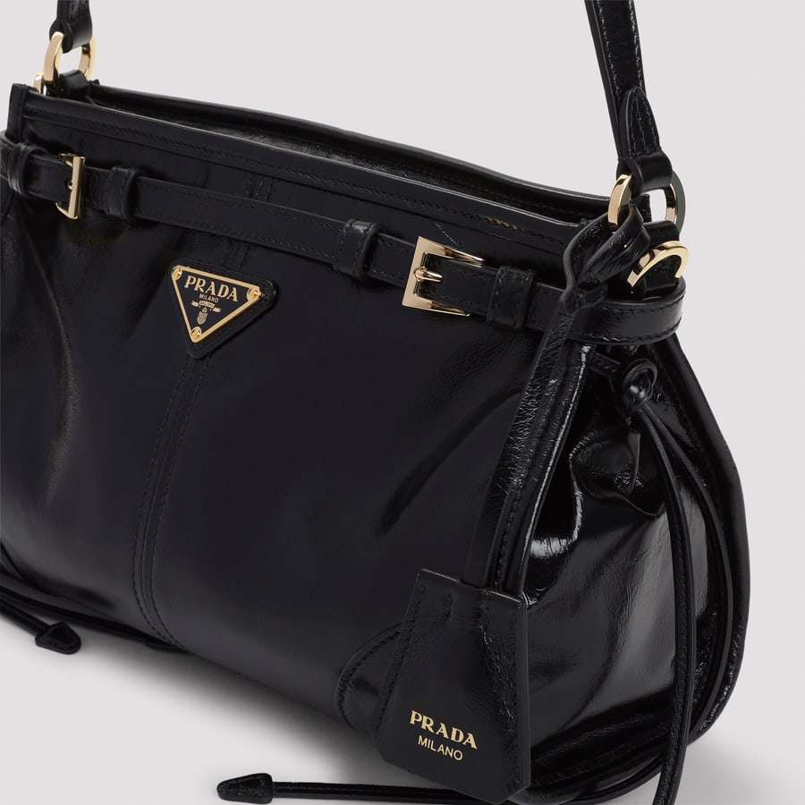 Prada Prada Bonnie Small Leather Bag, view 5