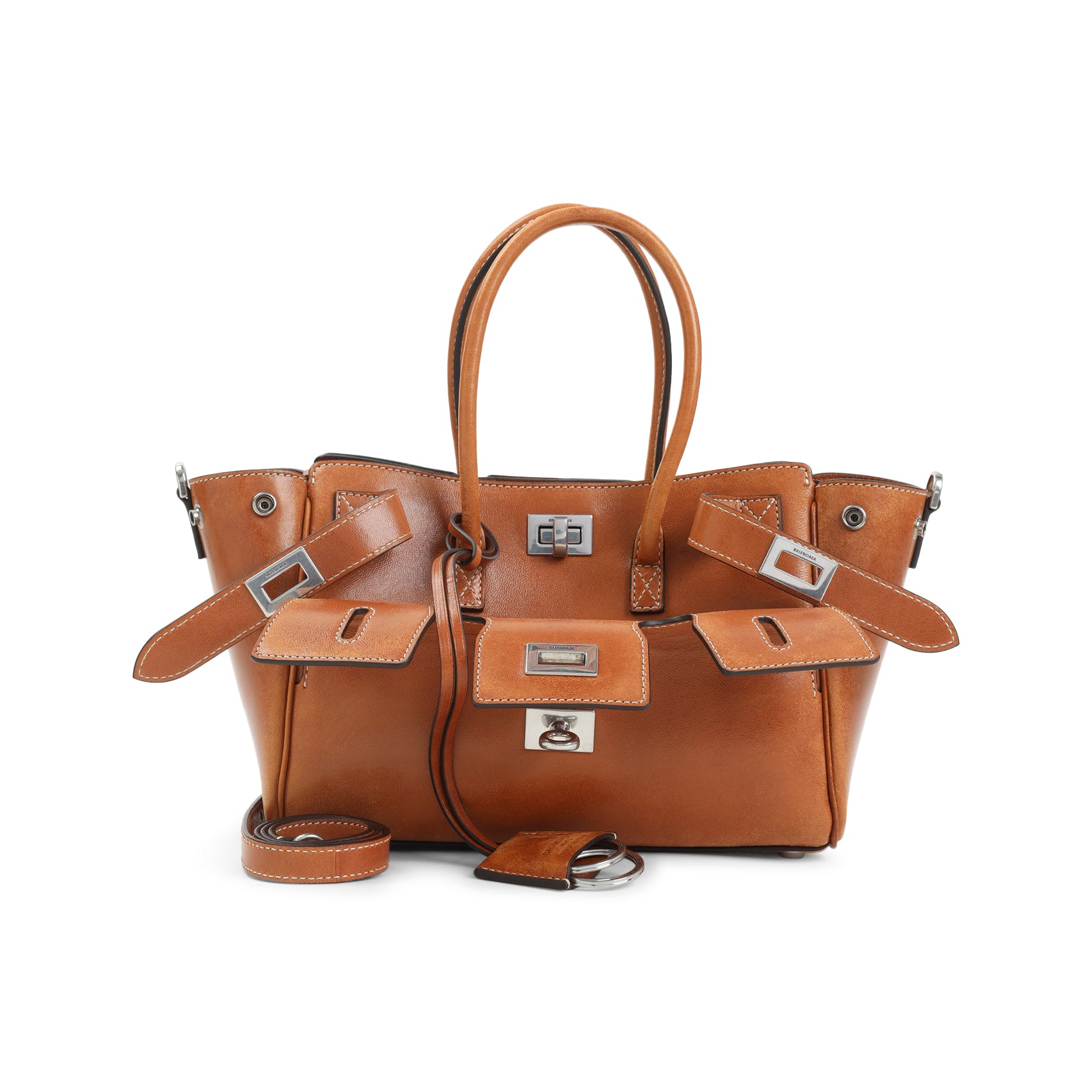 Balenciaga Balenciaga Bel Air Carry Handbag, view 2