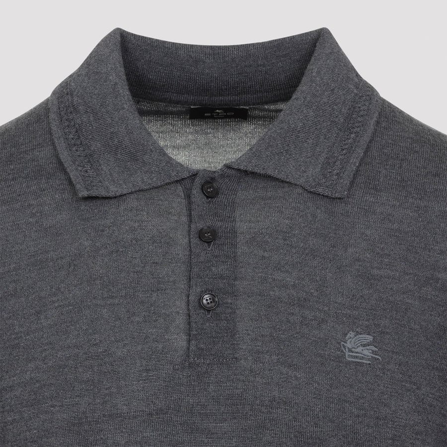 Etro Etro Fuji Knitted Polo, view 5