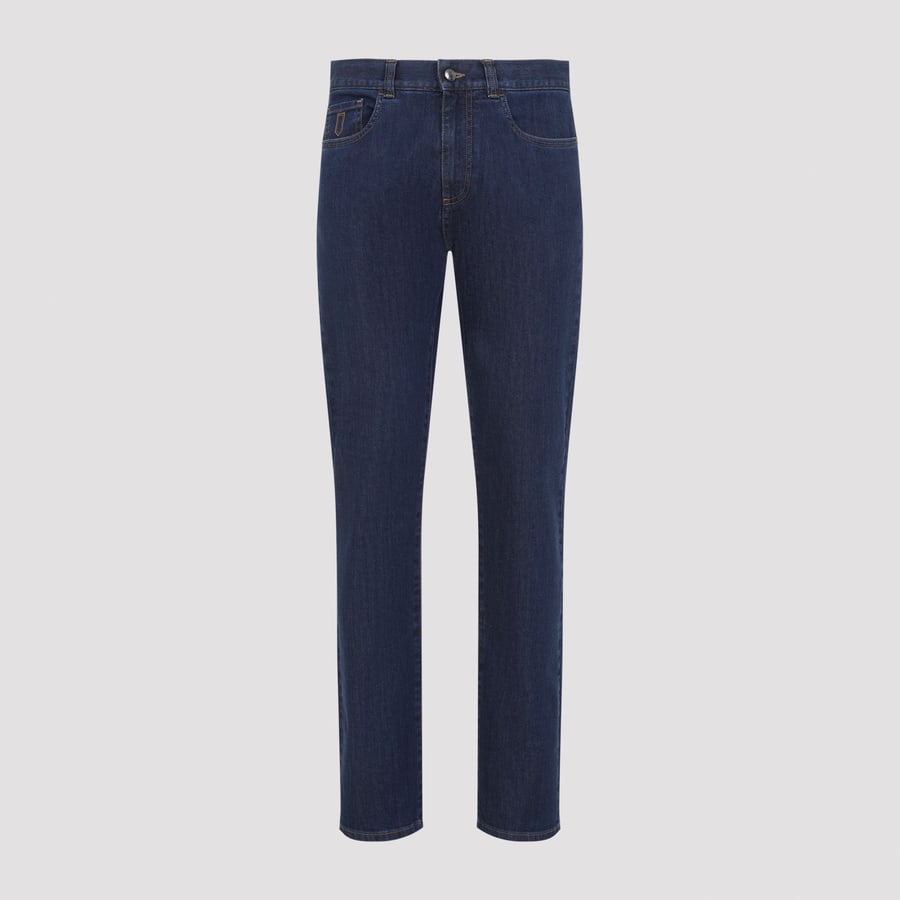 CANALI Canali 5 Pocket Denim Jeans