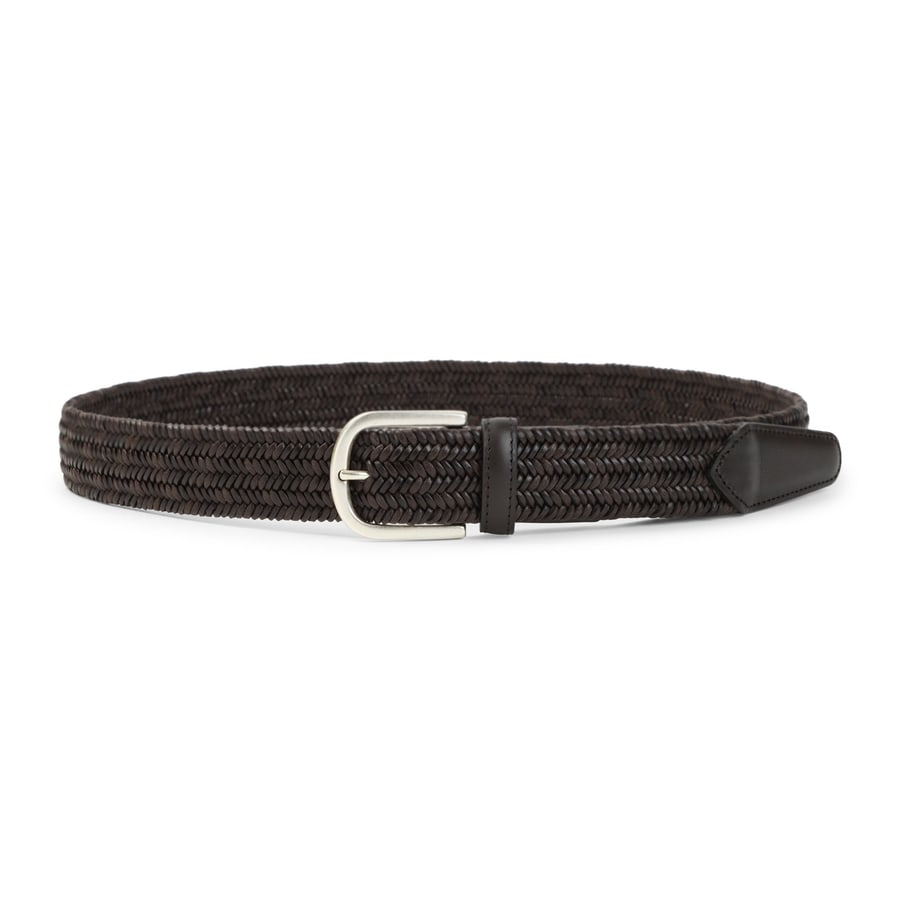 CANALI Canali Leather Belt, view 2