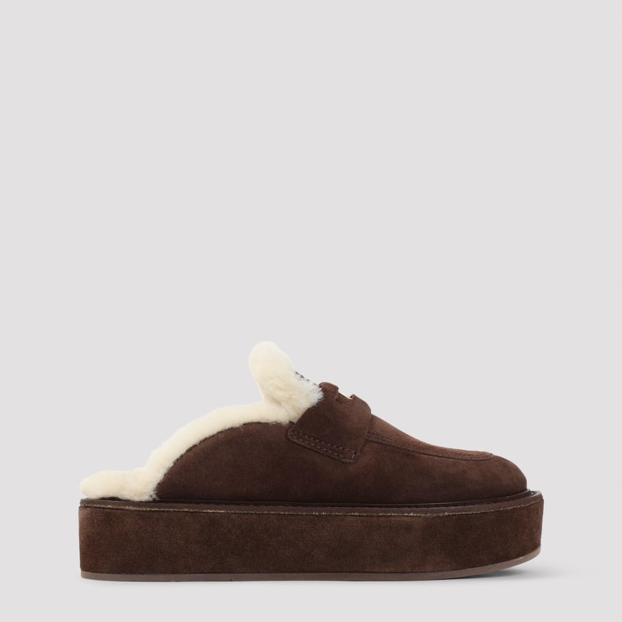 Miu Miu Miu Miu Suede Sabot