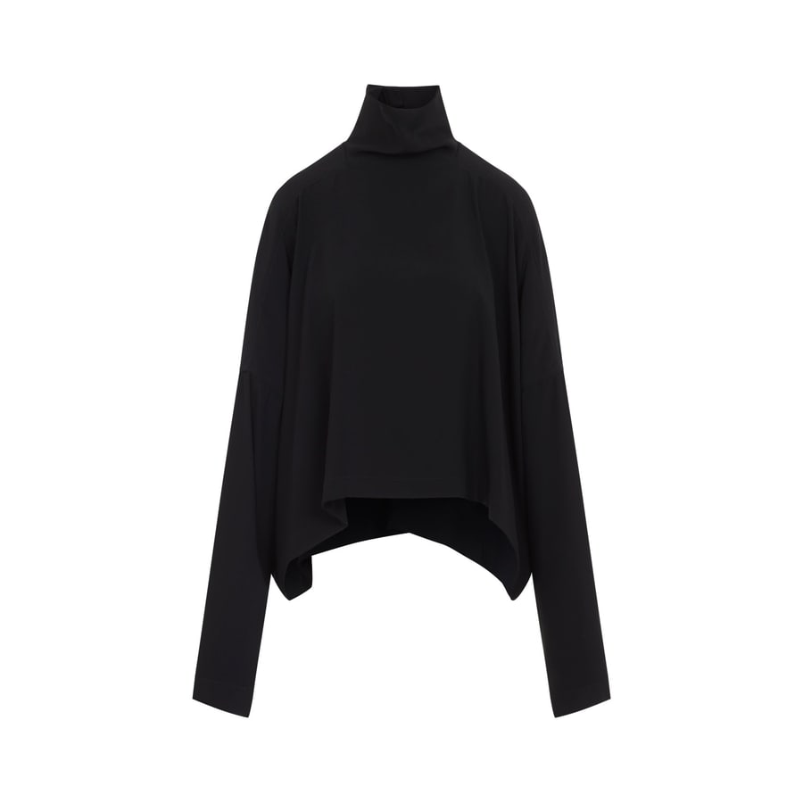 Rick Owens Rick Owens Jumbo Crepped Top, view 2